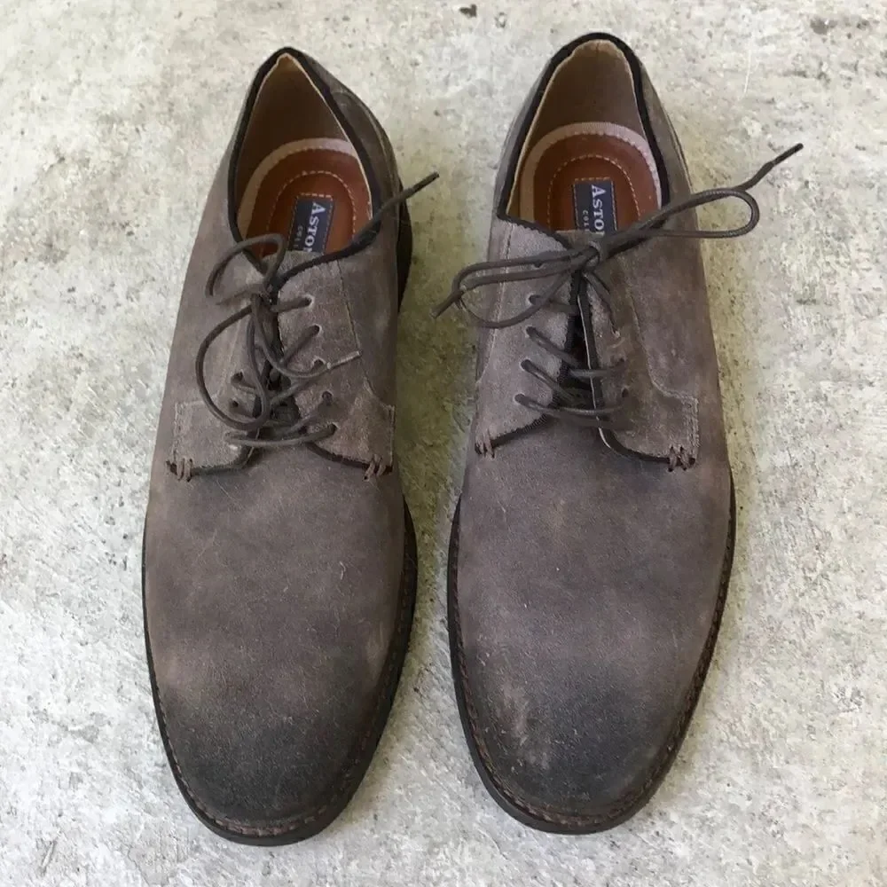Ashton  Grey  lace ups